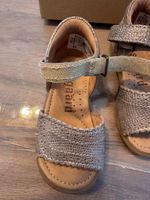 🩶🩶Bisgaard Sandalen Gr. 22 Leder glitzer neu