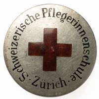 Pin Schweizerische Pflegerinnenschule Zürich 1762 Silber