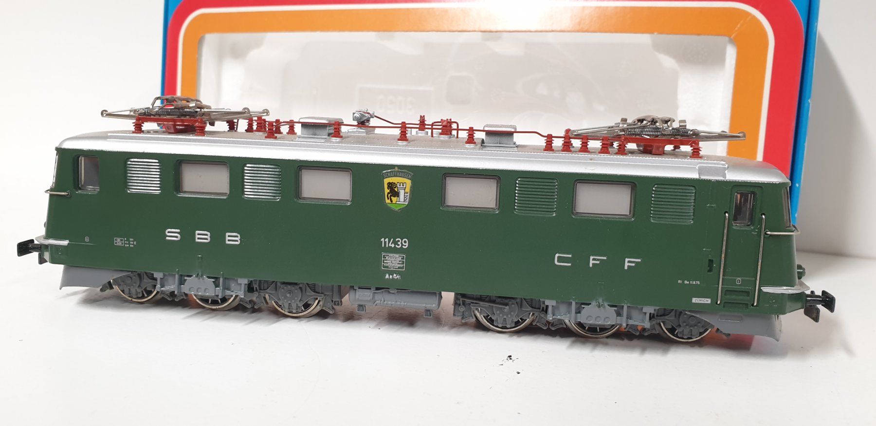 Märklin Modellini di ferrovie: Märklin SBB Ae6/6 H0/AC  3350 – Usato da Geroldswil venduto da TopTrain54 9