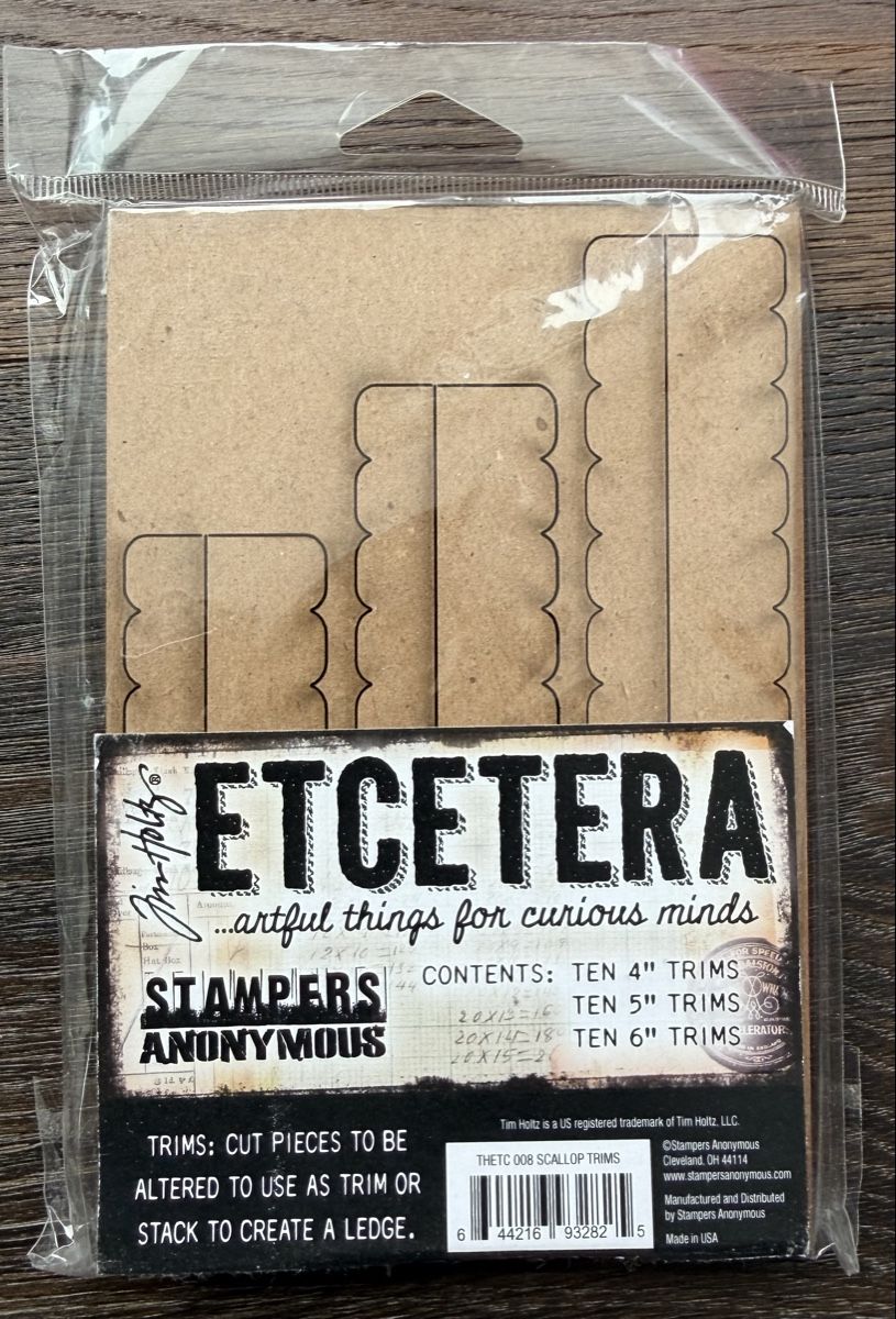 Tim Holtz Schablonen: Tim Holtz / Stampers Anonymous Etcetera – Neu und originalverpackt aus Zürich von Sunset69