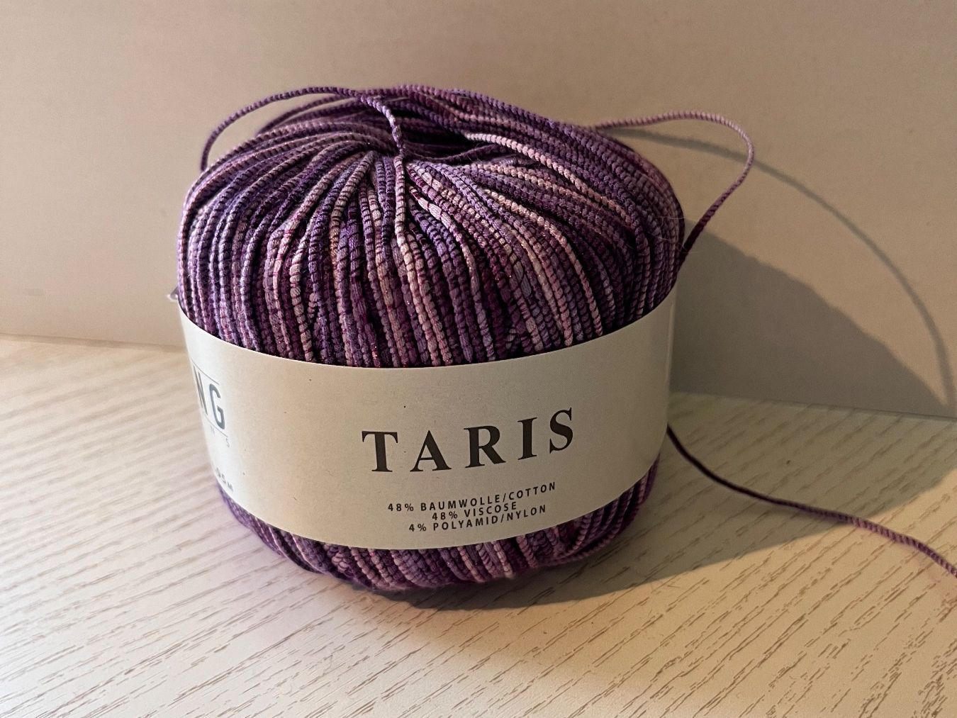 Lana: 1 Knäuel Taris Lang yarns – Nuovo e nell'imballaggio originale da Büsserach venduto da bor_s88m