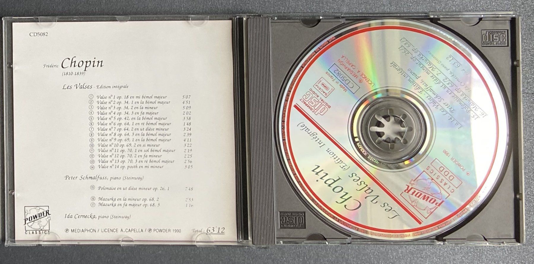 CDs: 2 Klassik CD Frederic Chopin – D'occasion à Böckten par Hansi36 4