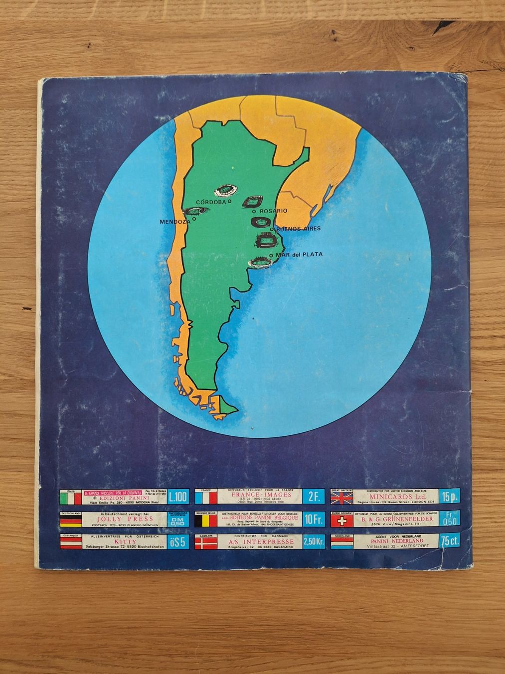 Panini Alben: PANINI WORLD CUP 1978 – Gebraucht aus St. Gallen von Matrix023 9