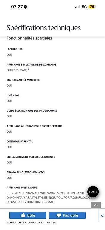 Televisori: Smart tv.  Sony 43 pouces  – Usato da Givisiez venduto da nga_g758 4