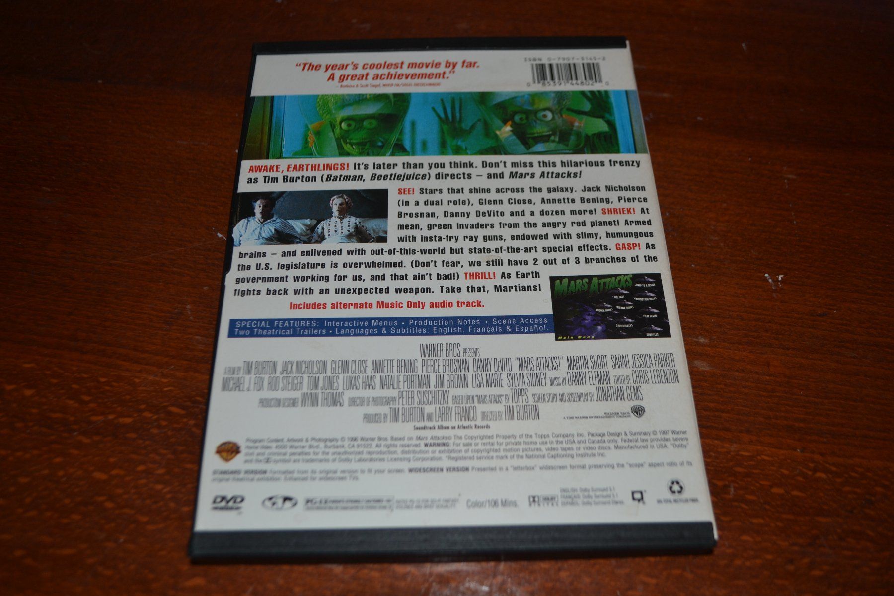 Alle DVDs: Mars Attacks! (Regio Code a, USA, DVD) – Gebraucht aus Laupen ZH von chefdom 1