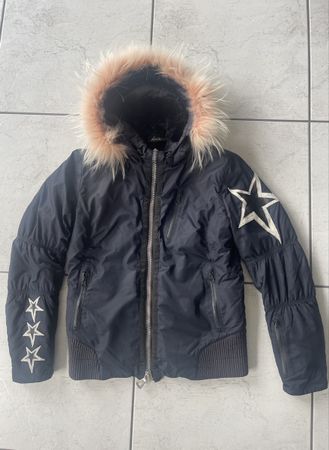 Skijacke High Society Damen Schwarz Grösse 40