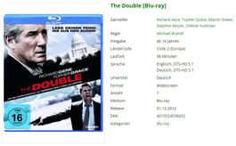 The Double (Bluray)