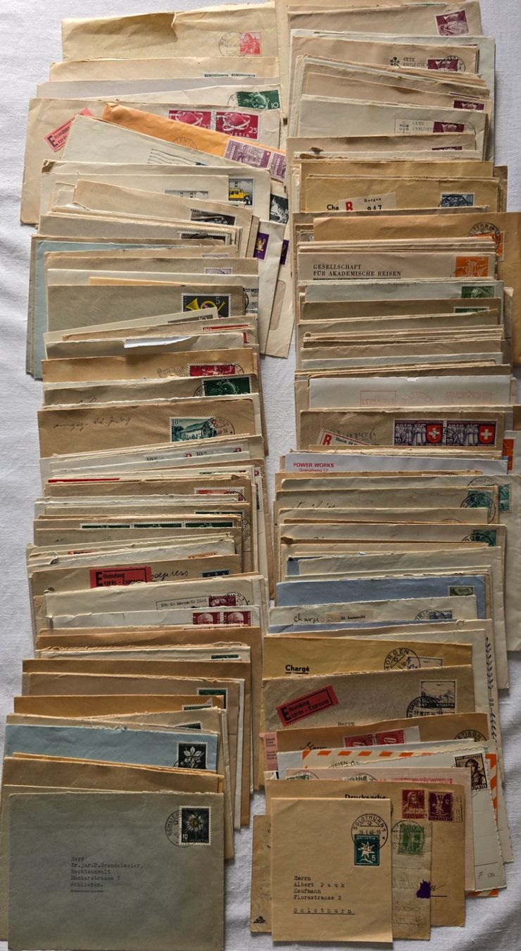 Tutti i francobolli: Schweizer Briefmarken Sammlung - große Kiste – Usato da Ehrendingen venduto da trickyvicky 5