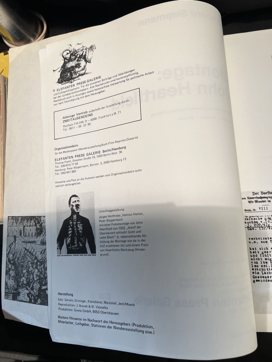Libri: Heartfield Buch – Usato da Niederrohrdorf venduto da beniledergerber 3