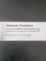2 Freikarten Mürren- Allmendhubel