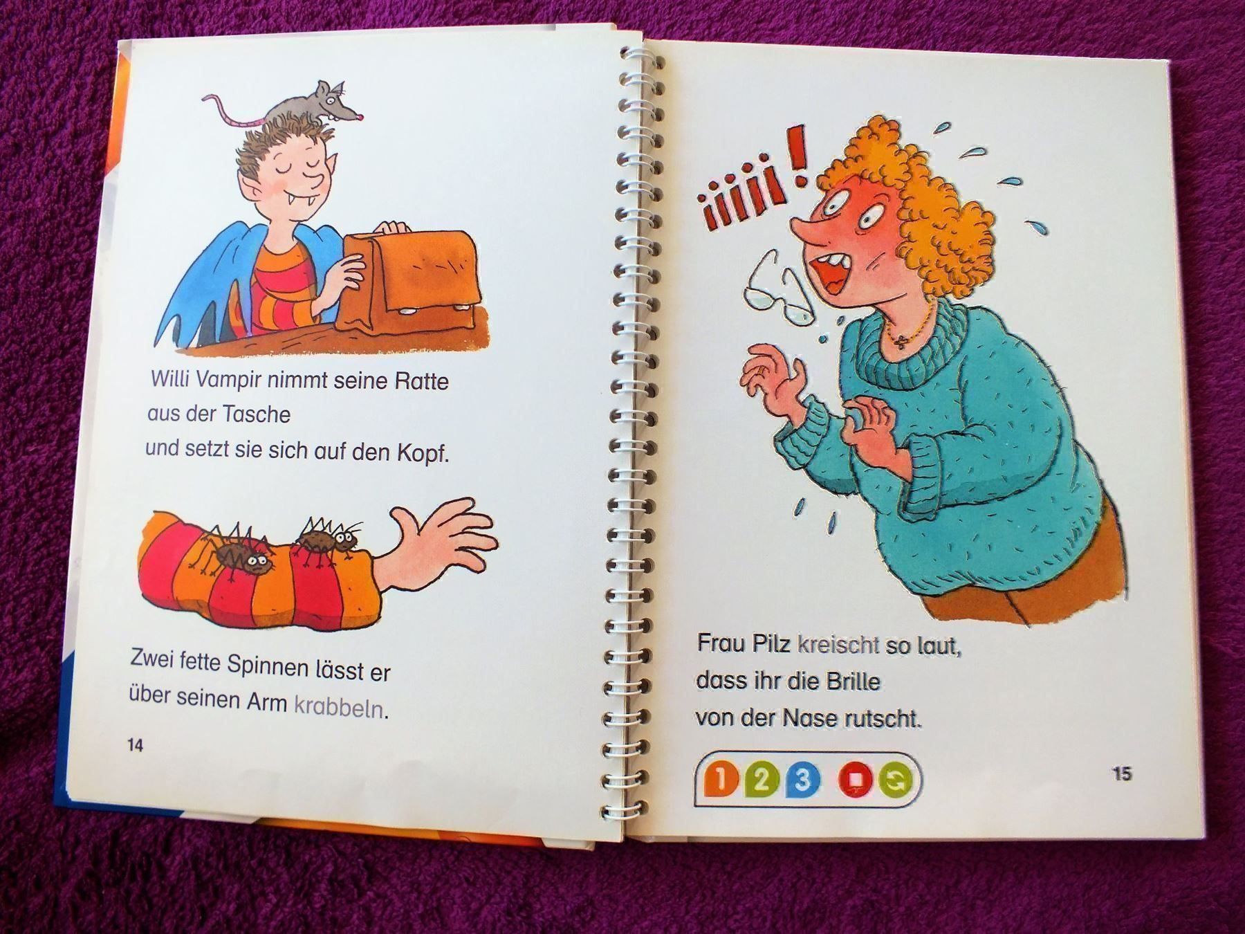 Libri: tiptoi - Leserabe Buch - Willi Vampir in der Schule – Usato da Müllheim Dorf venduto da Seeeule01 4