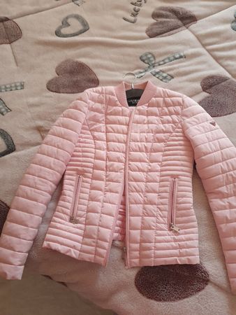 Guess Steppjacke in Rosa, Damen Jacke, Grösse S, Top!