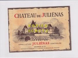 Etikette - Château de Juliénas /bd