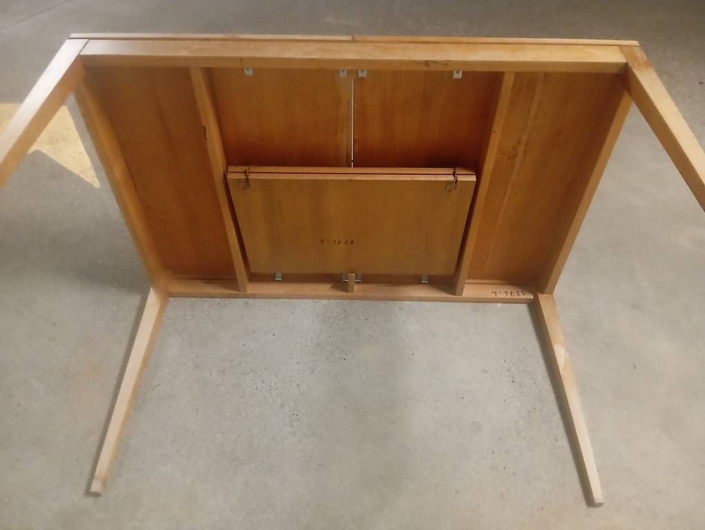Tische: Mid century Ausziehtisch scandinavia – Gebraucht aus Basel von Petergunn 3