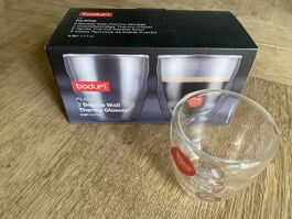 Zwei Bodum Kaffee Tassen PILATUS