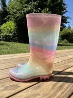 Coole Glitzer-Regenstiel, Grösse 32