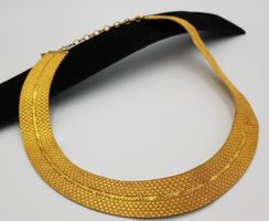 Collier vergoldet