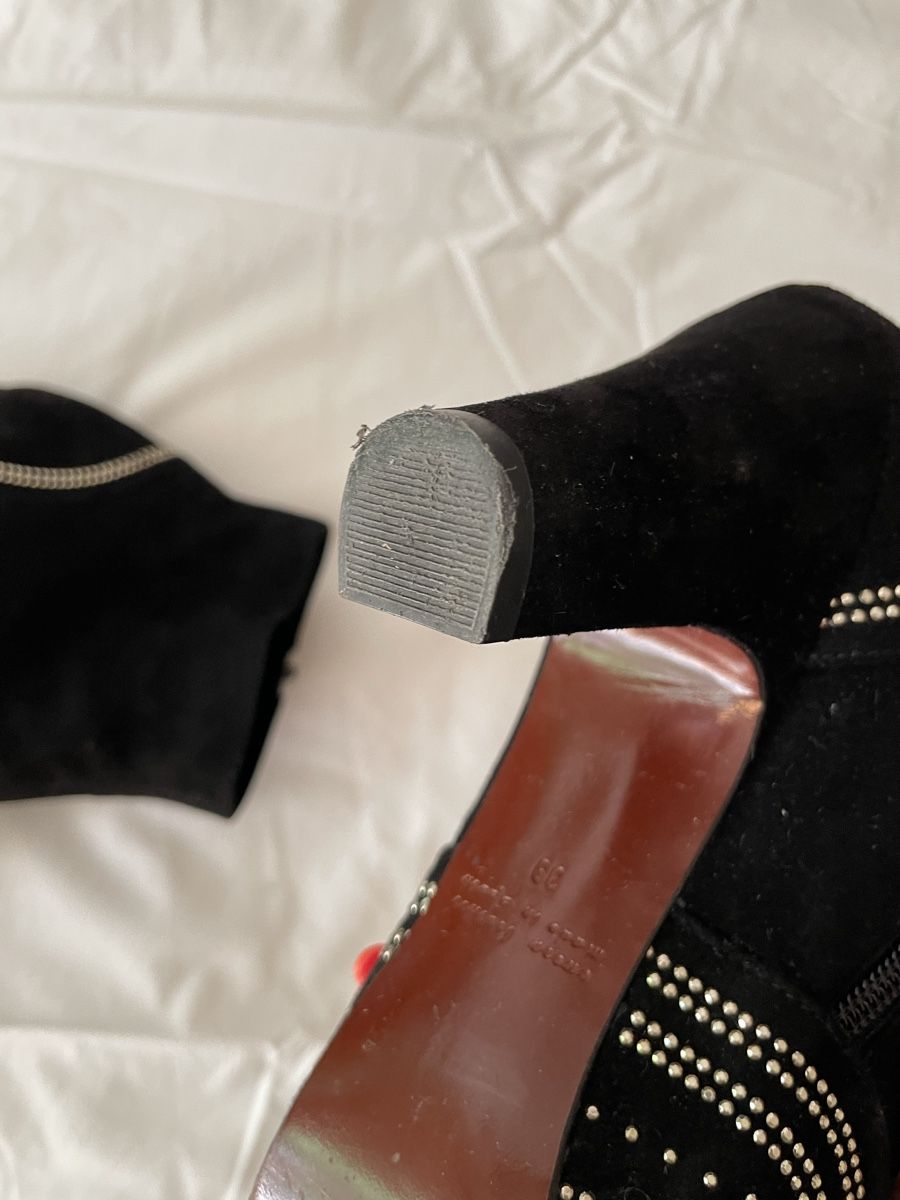 Chie Mihara Scarpe da donna: Chie Mihara Wildleder Boots/Stiefletten Gr. 39 – Nuovo (secondo la descrizione) da Zürich venduto da cosmic_mariposa 4