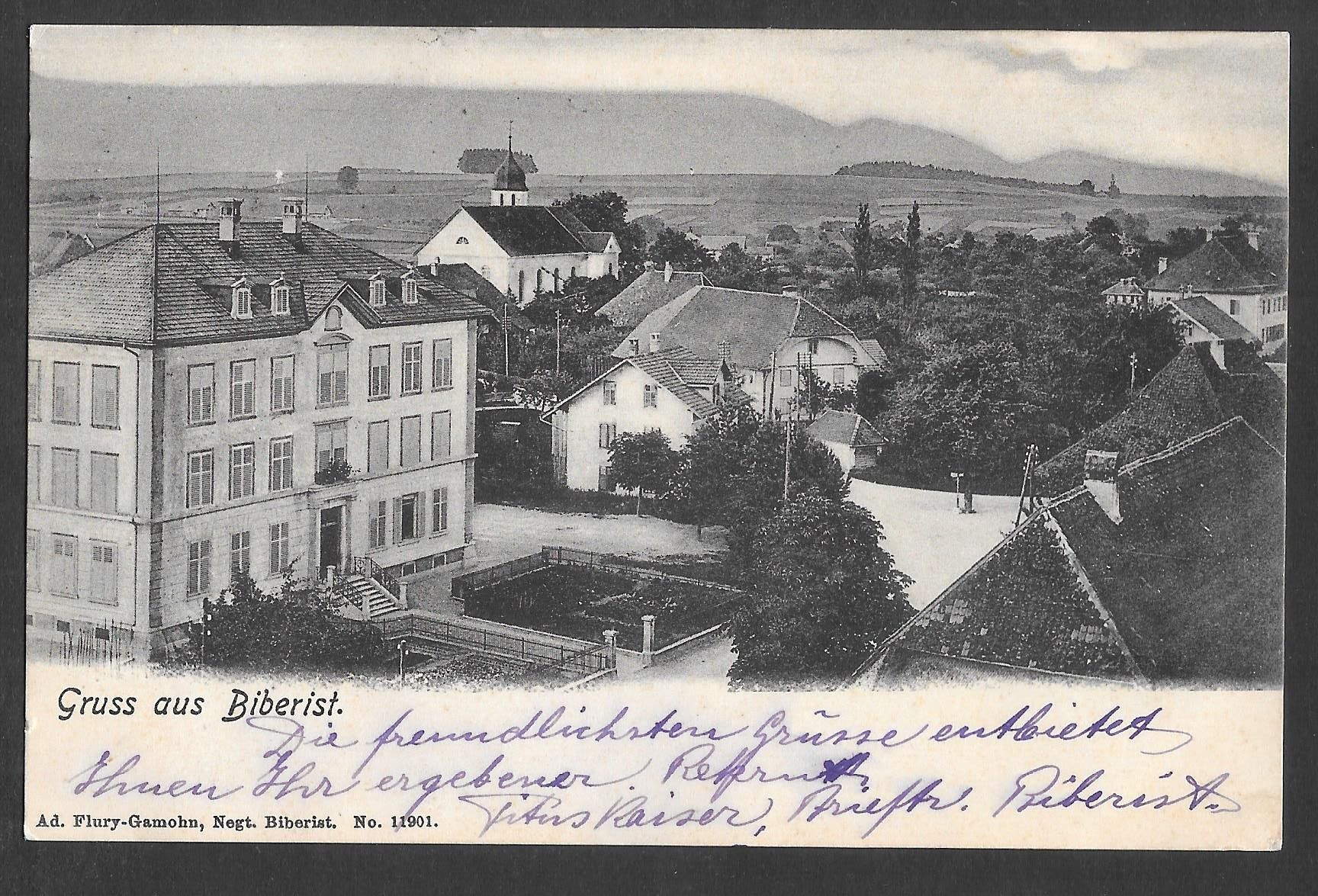 Cartes postales: Biberist Teilansicht – D'occasion à Olten par clotaldi