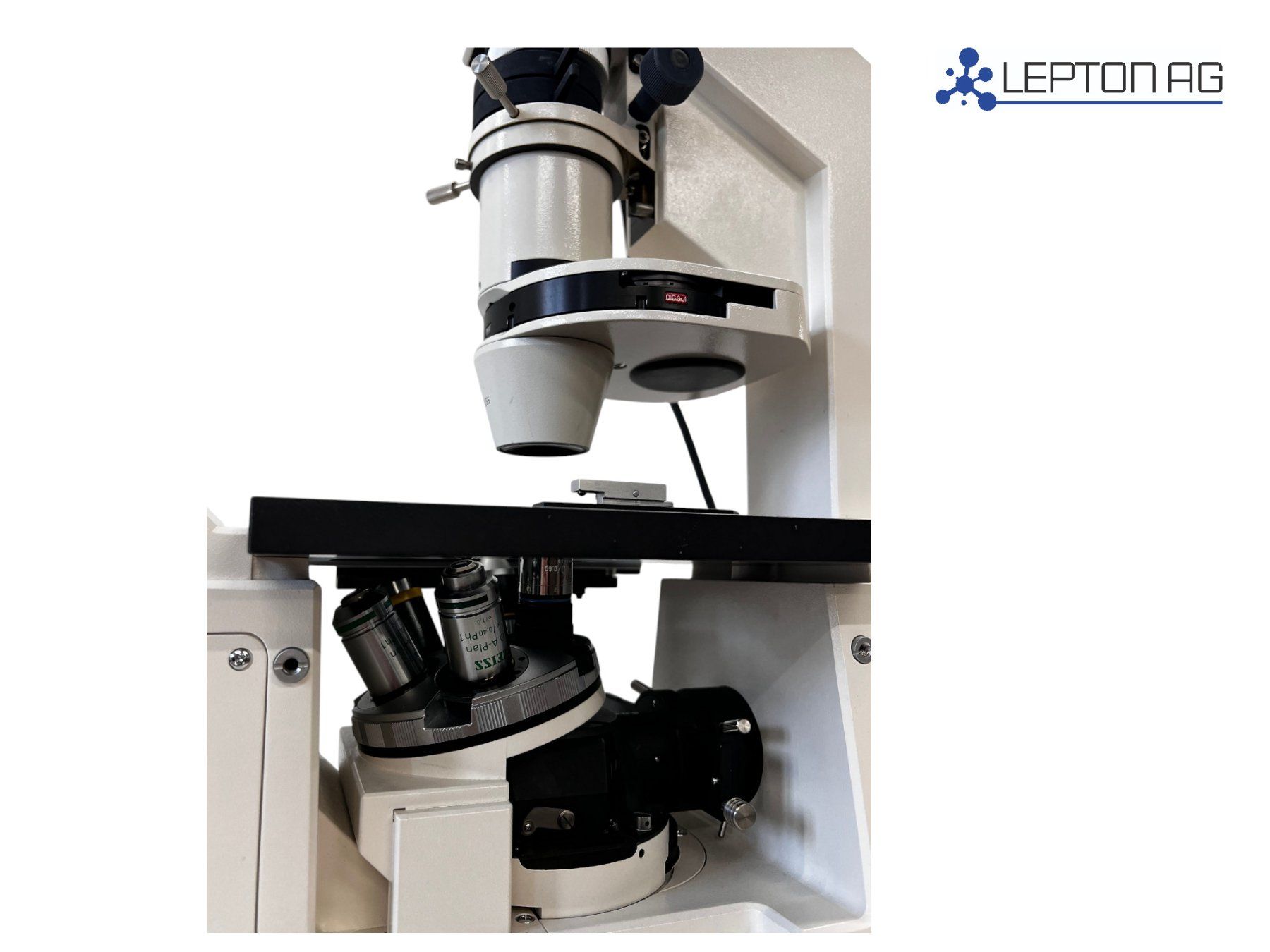 Accessori da laboratorio: Zeiss Axiovert 135  5 H/DIC Mikroskop – Usato da Niederdorf venduto da LeptonAG_Labor 5