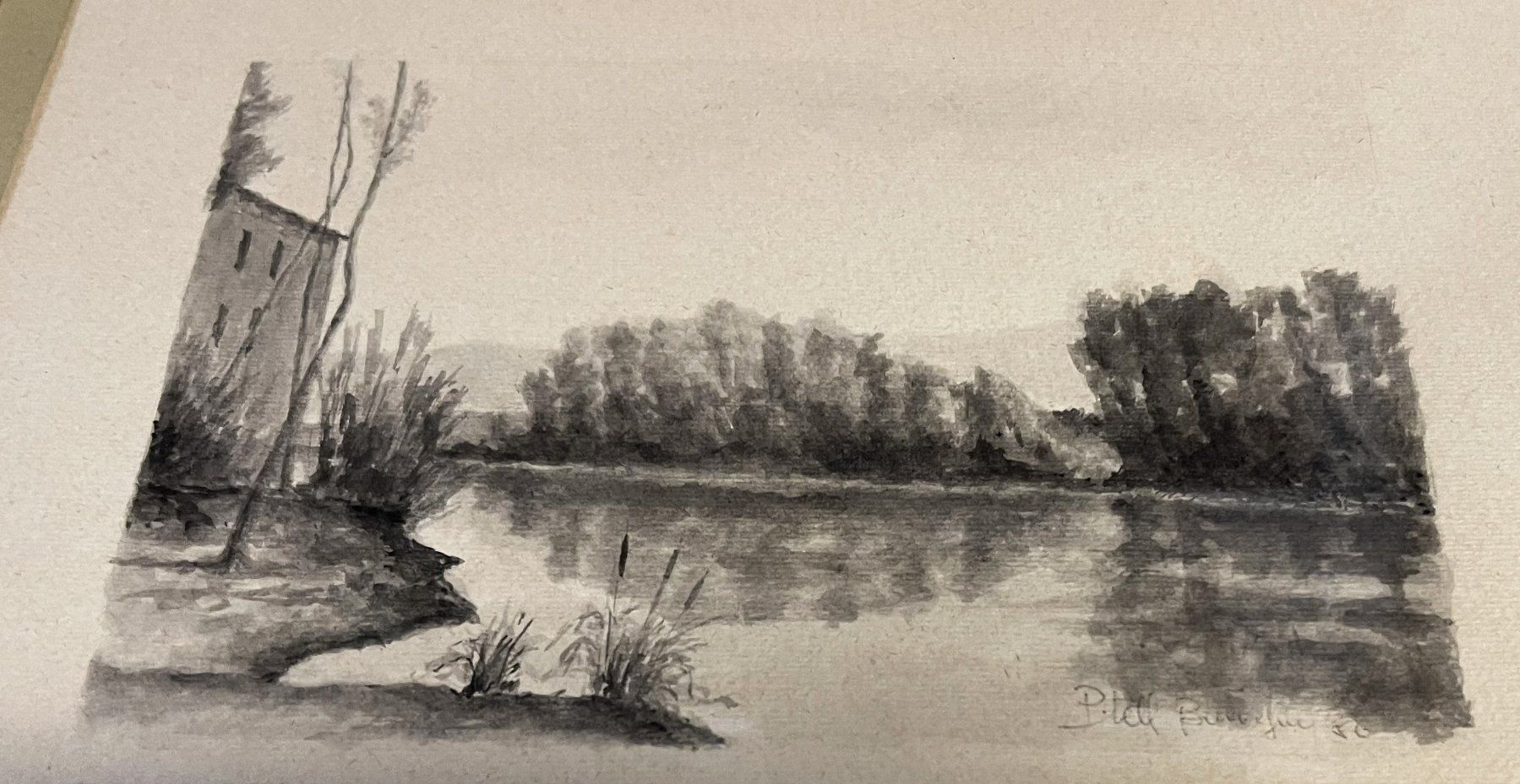 Gemälde: Gemelde - 38 x 34cm – Gebraucht aus Oftringen von Vucki 1