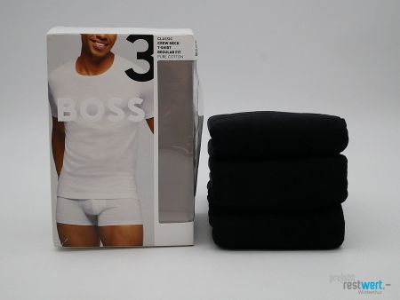 BOSS Black Classic T-Shirt Round Neck 3-Pack L