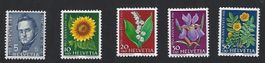 Série Pro Juventute 1961, neuf **