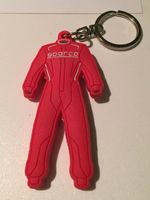 Sparco Rennoverall Schlüsselanhänger Gummi Original NEU