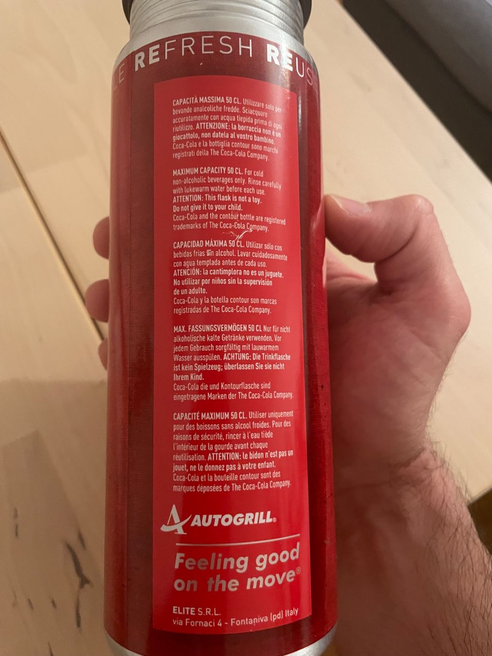 Coca-Cola Bottiglie: Coca Cola thermal bottle – Usato da Chavannes-Renens venduto da fco_p59h 4