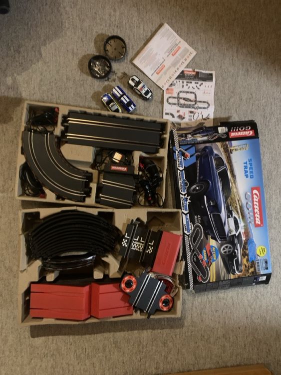 Carrera Go!!! Speed Trap 1:43 Scale Slot Car Racing Set main image 1
