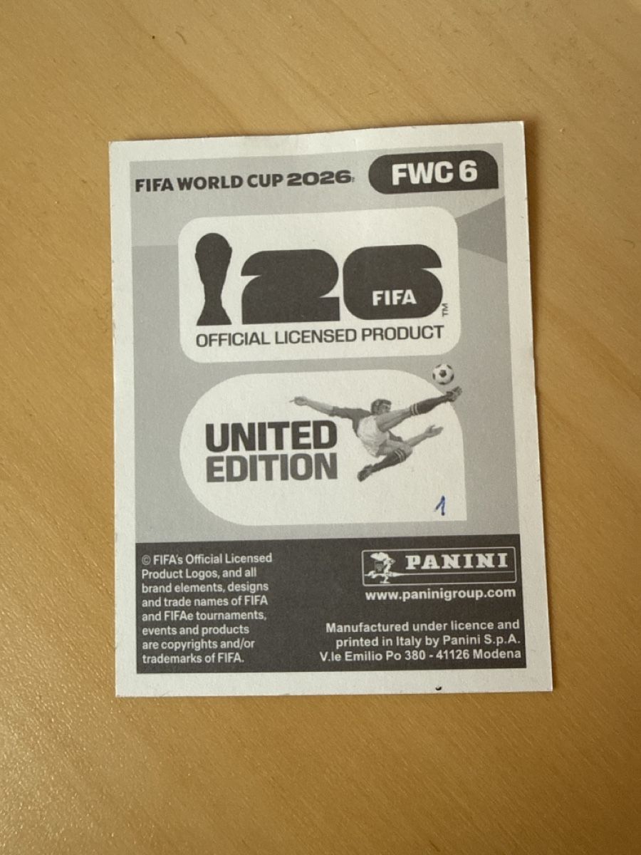 Panini Sammelbilder & Trading cards: FWC6 Panini FIFA World Cup 2026 – Neu (gemäss Beschreibung) aus Muotathal von sin_pdj6 1