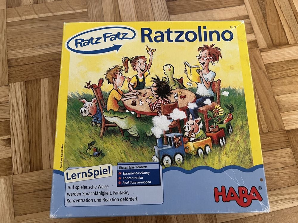 HABA Ratz-Fatz &amp;quot;Ratzolino&amp;quot; Lernspiel | Kaufen auf Ricardo