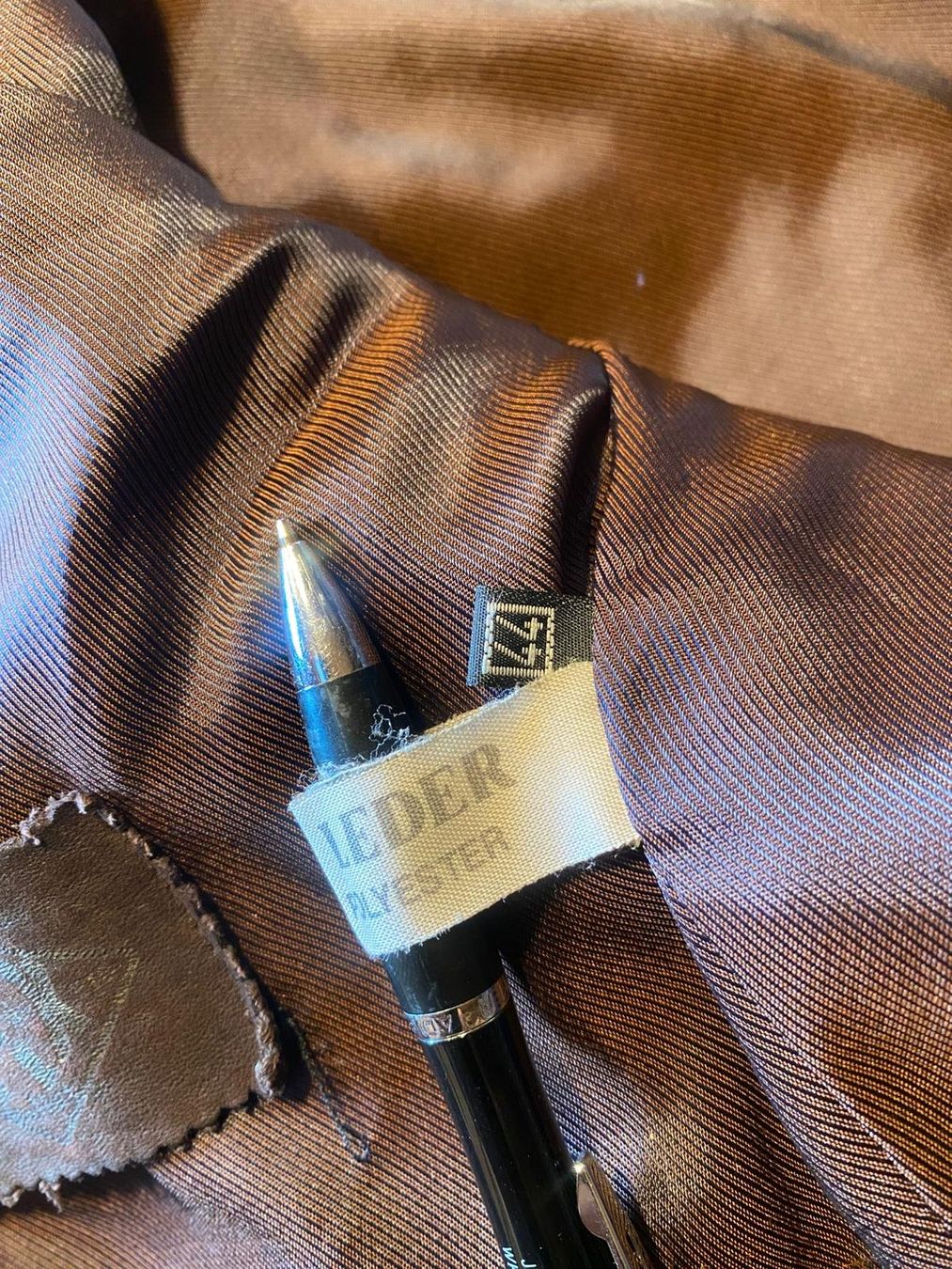 Giacche: Lederjacke braun Gr. 44 – Usato da Röschenz venduto da Tashroal 4