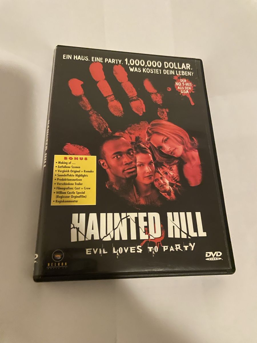 Tous les DVDs: Haunted Hill – D'occasion à Winterthur par Cobraforce