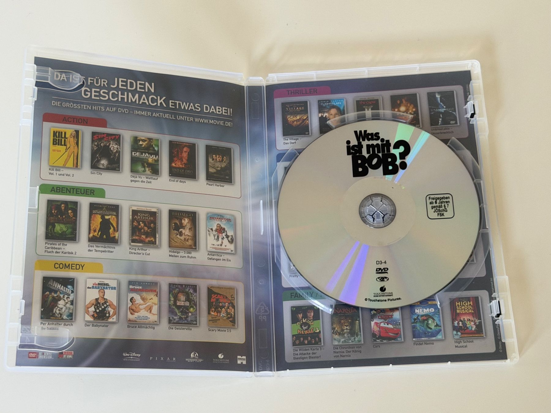 Tutti i DVDs: DVD Was ist mit Bob? Bill Murray Richard Dreyfuss – Nuovo (secondo la descrizione) da Altstätten SG venduto da sheamus 2