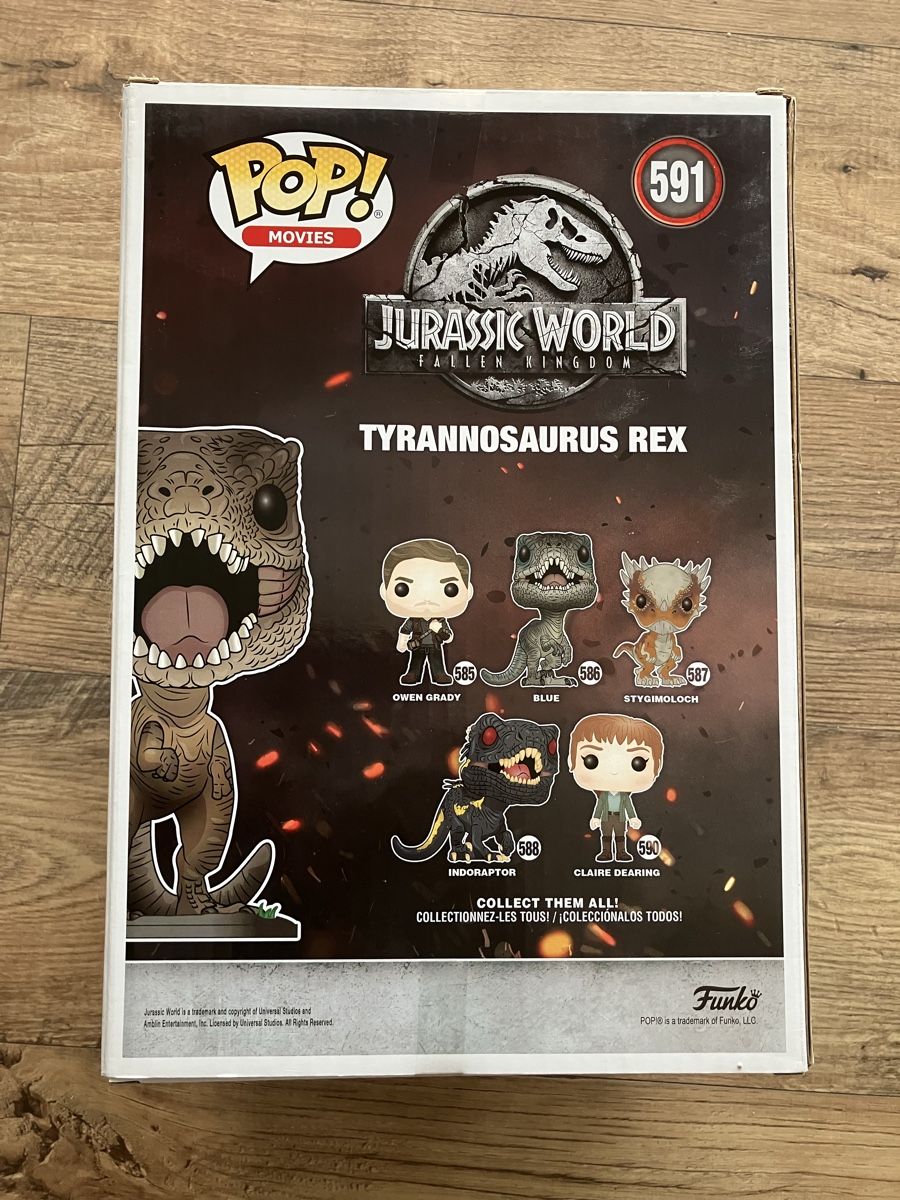 Funko Figuren: Funko pop jumbo Jurassic world T rex  – Neu (gemäss Beschreibung) aus Châtel-St-Denis von Lestresorsdugrenier 1