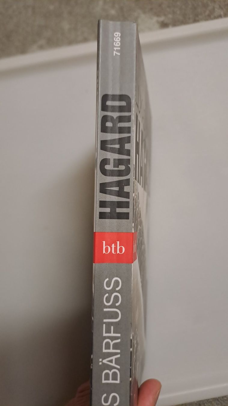 Libri: Hagard von Lukas Bärfuss – Usato da Zürich venduto da Naira03 3