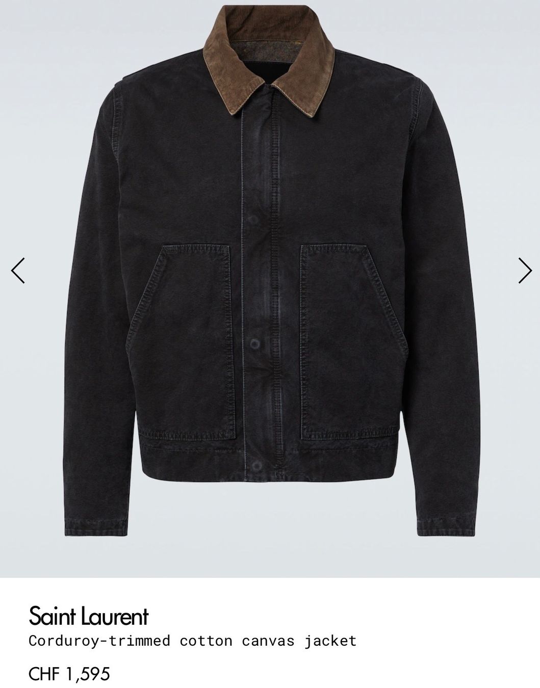 Saint Laurent Giacche: Saint Laurentl denim jacket / unisex – Nuovo (secondo la descrizione) da Genève venduto da val_rp9x 9
