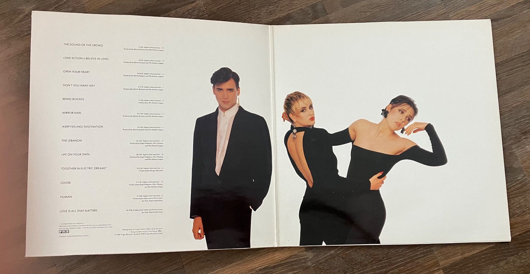 Dischi in vinile: HUMAN LEAGUE - GREATEST HITS – Usato da steffisburg venduto da Dstauffer 2