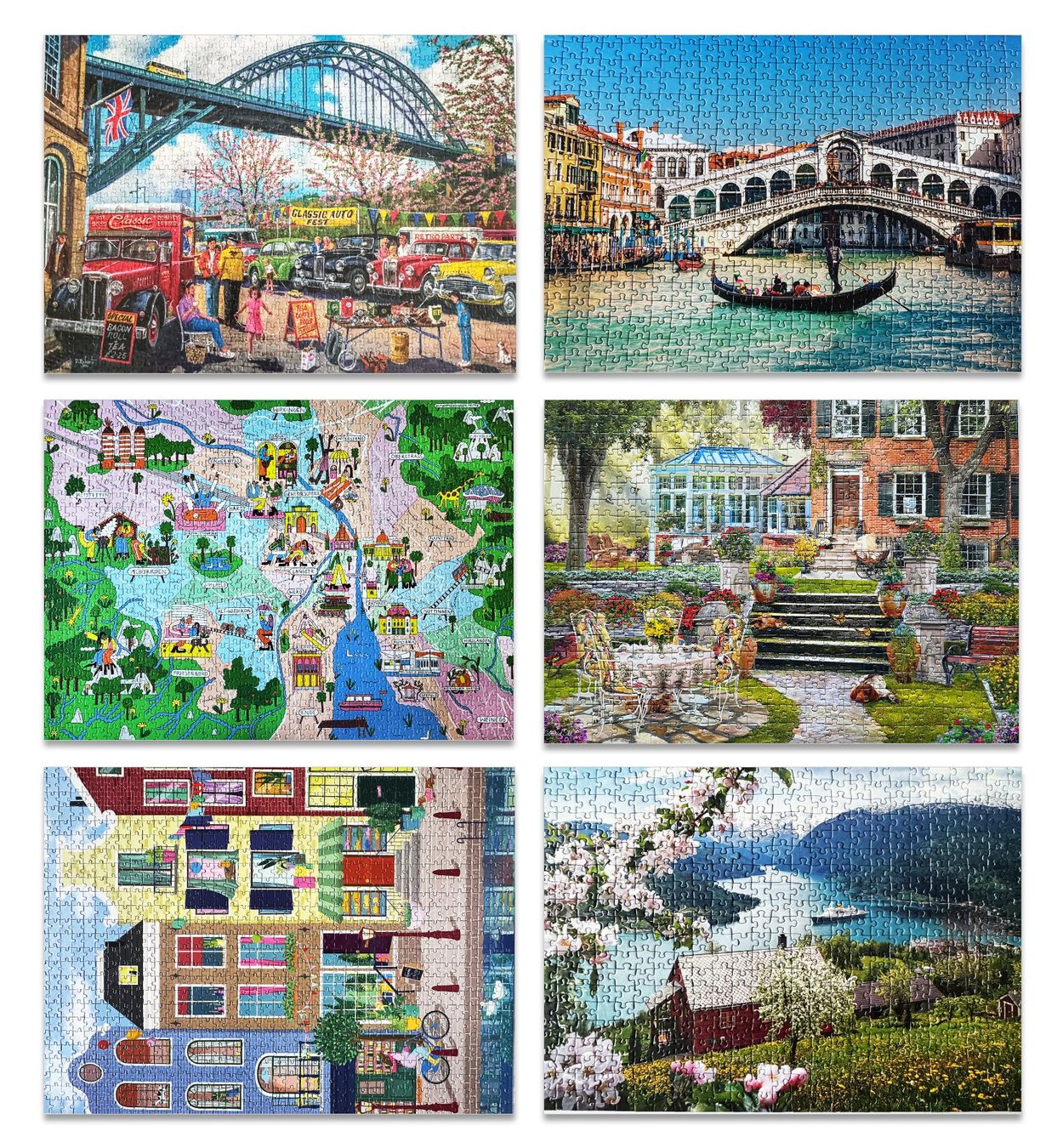 Puzzle: 6 Puzzles_3x1000 Teile_3x500 Teile – Usato da Richterswil venduto da ma_cu 1