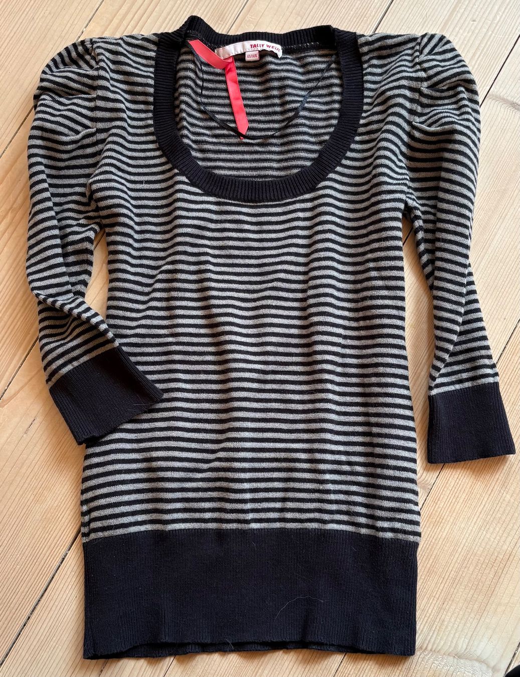 Pullover & Sweatshirts: Pullover Strick Rundhals,Puffärmel,Tally Weijl,Gr.XS – Gebraucht aus Siblingen von Vany_McDougall 8