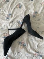 Mango Black High Heels, Size 38