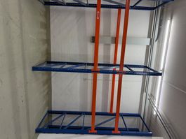 Palettenregal – 39 Rahmen & 104 Traversen