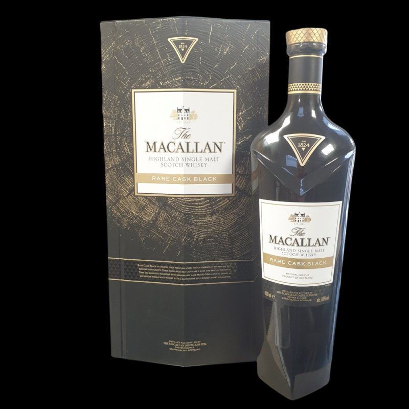Macallan Bevande alcoliche: Macallan Rare cask black 2021 – Nuovo e nell'imballaggio originale da Le Locle venduto da drinkshop