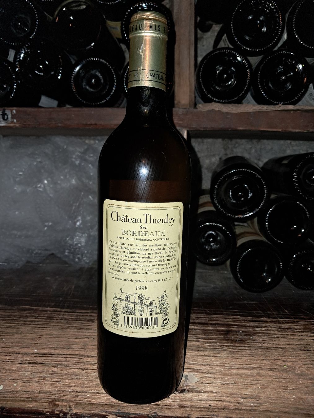 Wein: Château Thieuley Bordeaux Blanc Sec 1998 – Neu und originalverpackt aus Le locle von juliensaran 2