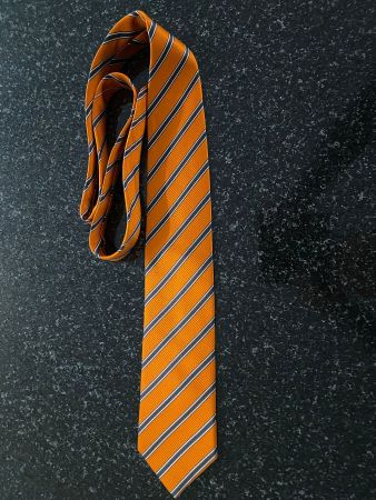 Orange Krawatte von Angelo Litrico, Top Zustand