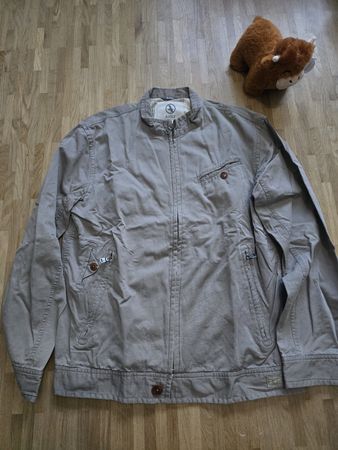 Veste Aigle XL beige coton bio - Parfaite pour l'automne!