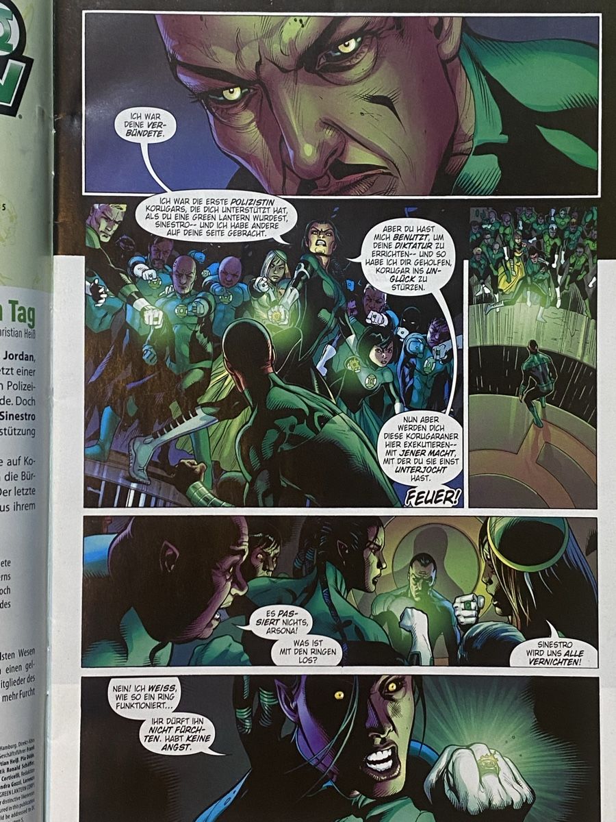 Fumetti: Green Lantern Comic Nr. 5 DC Comics, PANINI – Nuovo (secondo la descrizione) da Zuerich venduto da SonderArt-Wertgut 1