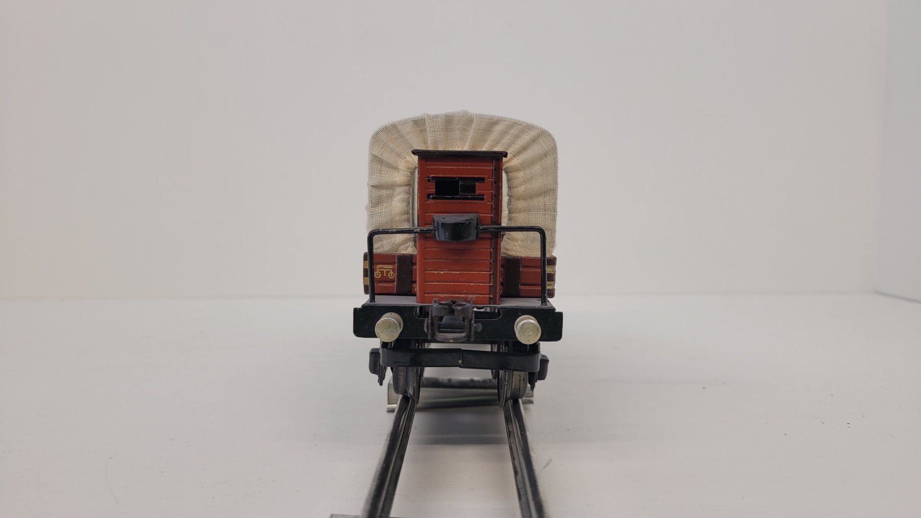Märklin Modellini di ferrovie: Spur 0, Märklin Planenwagen der Deutschen Reichsbahn – Usato da Büsserach venduto da ModellbahnDepot 4