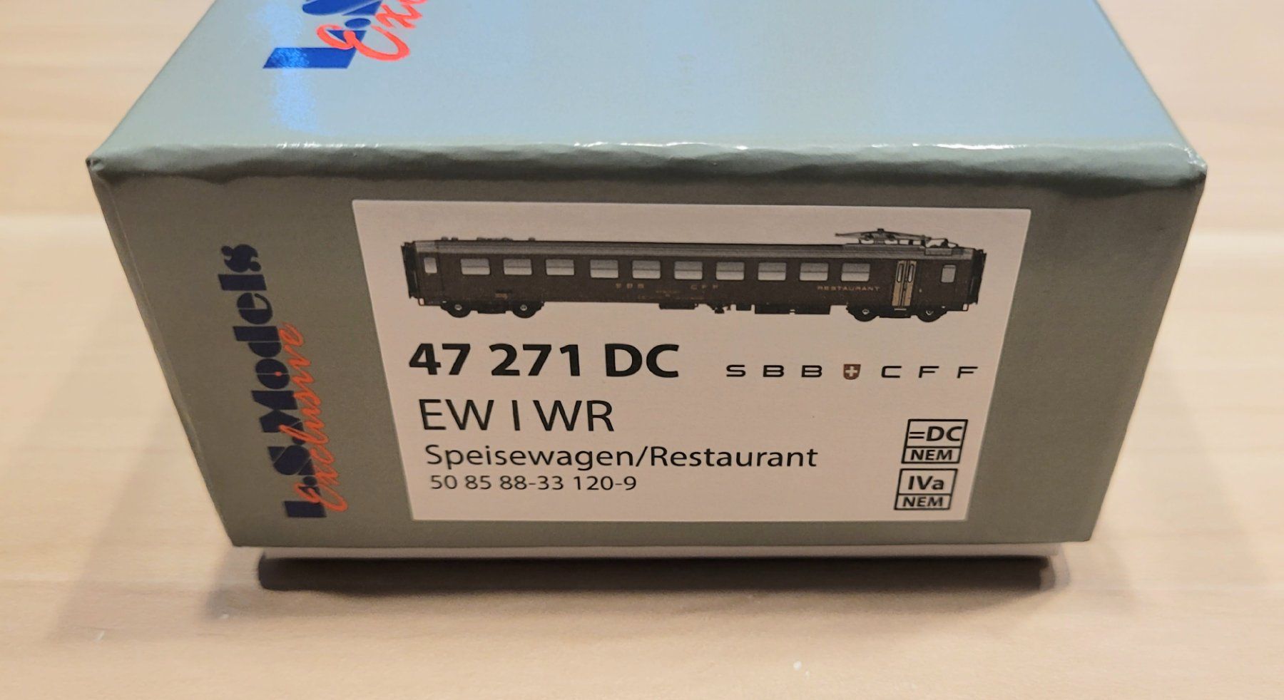LS Models Modellini di ferrovie: LS-Models 47271 DC SBB CFF FFS WR I rot – Nuovo e nell'imballaggio originale da Bremgarten AG venduto da Sportivo2007 4